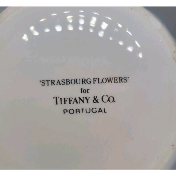 Tiffany And Co. Strasbourg Flowers Portugal Snake Handle Pitcher - Picture 4 of 10